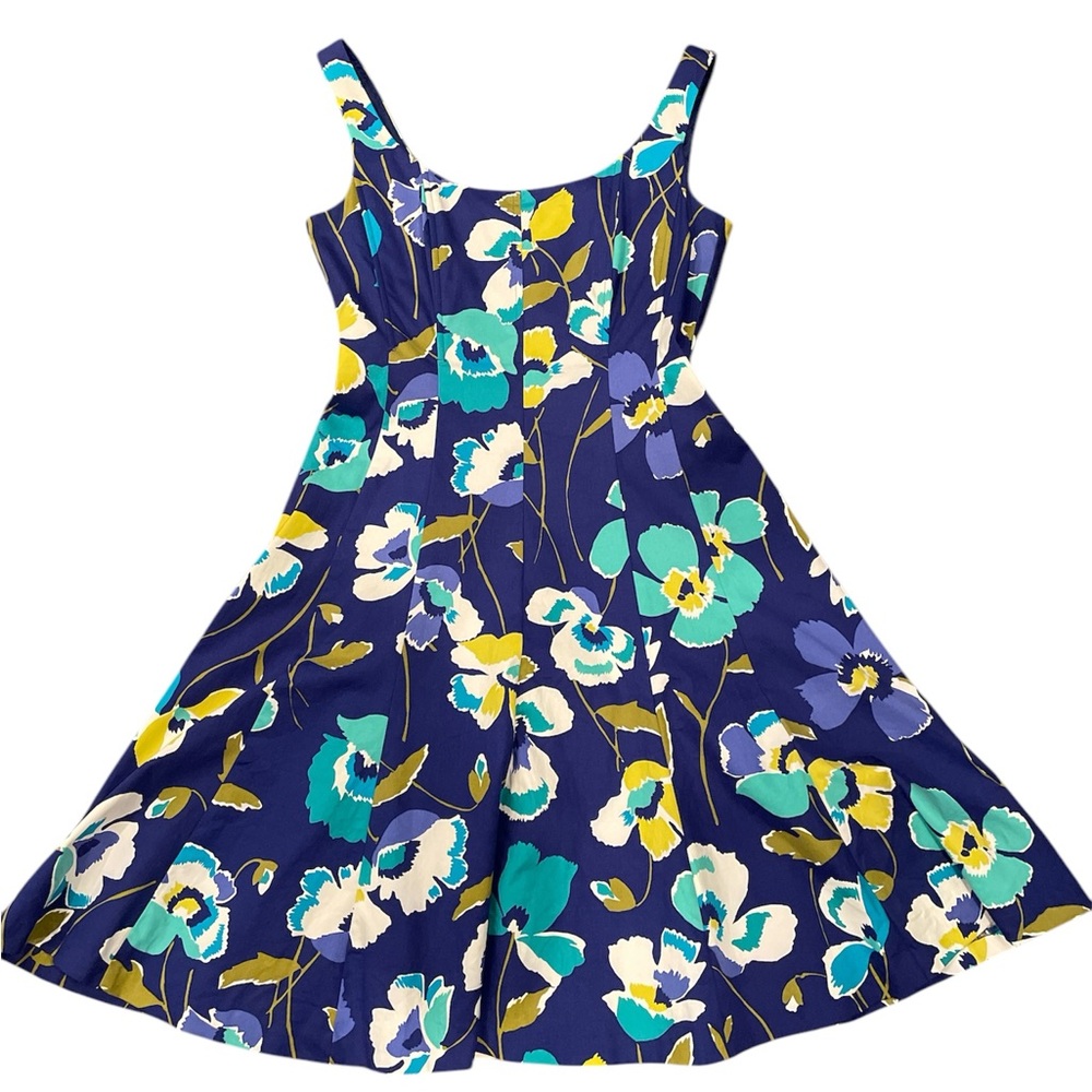 Nine West Floral Fit and Flare Dress Size 6